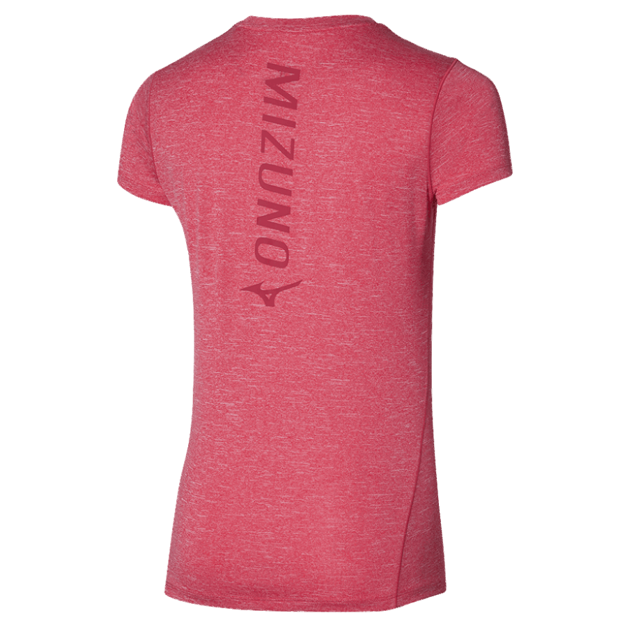 ミズノ コア グラフィック Tシャツ レッド