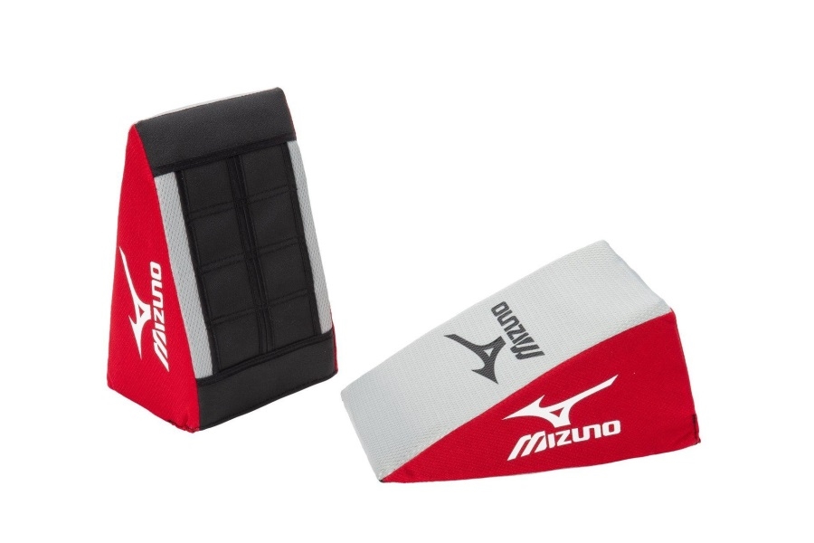 Runbird キャッチャーニーウェッジ (小) レッドグレーミズノ